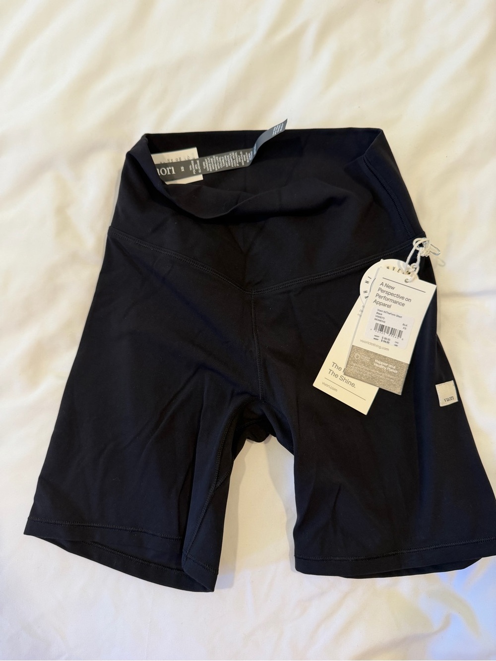 Vuori Black Women's Performance Bike Shorts
